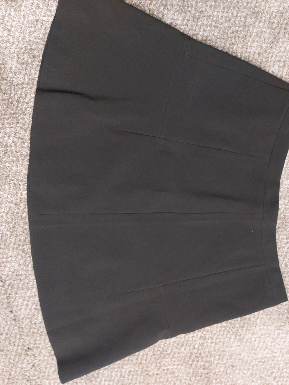 J. CREW Black Mini Skirt